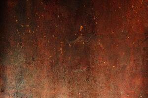 Rustic Copper Surface, Textured Background for Design Projects photo
