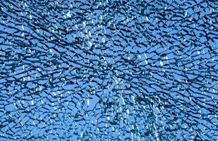 High-Resolution Close-up of Shattered Glass Surface, Abstract Background Texture photo