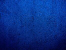 Gradient Blue Wall Abstract Background with Vignette Effect photo
