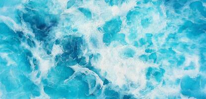 Crisp Blue Watercolor Texture, Abstract Background for Creative Design Projects photo