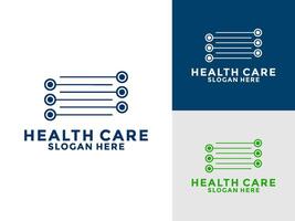 Doctor or Clinic logo icon, stethoscope logo healthcare and medical logo design Illustration vector