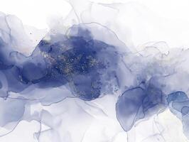 Vibrant Abstract Digital Ink Pattern with Gold Metallic Accents, Ideal for Wallpaper or Background Use photo