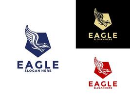 Eagle Bird Logo Template. Business Logo Concept vector