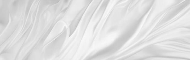 Minimalist White Silk Texture Background photo
