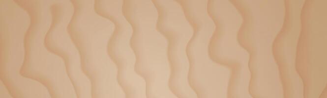 Wide Banner Background Texture, Ripple Patterns on Beach Sand photo