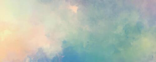 Vibrant Watercolor Texture Background with Splashes photo