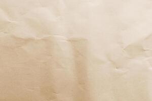 Eco-Friendly Brown Paper Texture on Canvas Background, Ideal for Craft Designs and Packaging photo