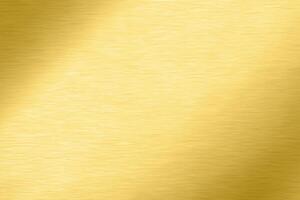 Polished Gold Foil Texture Background with Brass Plate Element photo