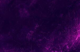 Colorful purple concrete surface with scratch texture photo