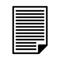 file icon or logo illustration outline black filled style vector