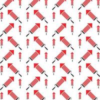 Paint reasonable trendy multicolor repeating illustration design vector