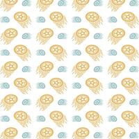 Tire awful trendy multicolor repeating illustration background design vector
