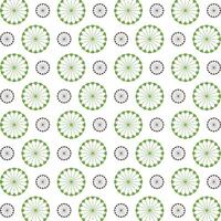 Floral stellar trendy multicolor repeating illustration design vector