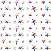 Star breathtaking trendy multicolor repeating illustration background design vector