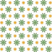 Sun reasonable trendy multicolor repeating illustration design vector