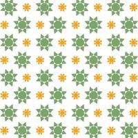 Sun reasonable trendy multicolor repeating illustration design vector