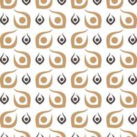 Success subjective trendy multicolor repeating illustration design vector