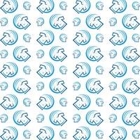 Laundry awful trendy multicolor repeating illustration background design vector
