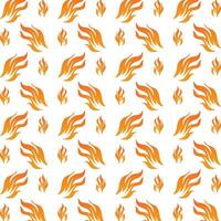 Fire reasonable trendy multicolor repeating illustration design vector