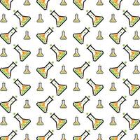 Lab breathtaking trendy multicolor repeating illustration design vector
