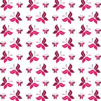 Butterfly stellar trendy multicolor repeating illustration background design vector