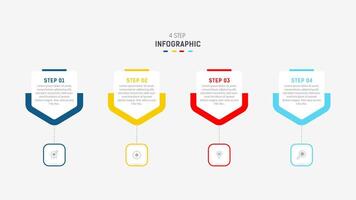 Three Step Infographic label design template with line icons. process steps diagram, presentations, workflow layout, banner, flow chart, info graph illustration. vector