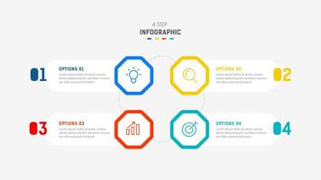 Three Step Infographic label design template with line icons. process steps diagram, presentations, workflow layout, banner, flow chart, info graph illustration. vector