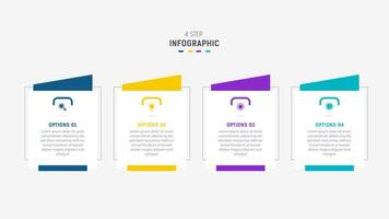 Three Step Infographic label design template with line icons. process steps diagram, presentations, workflow layout, banner, flow chart, info graph illustration. vector