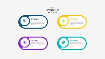 Three Step Infographic label design template with line icons. process steps diagram, presentations, workflow layout, banner, flow chart, info graph illustration. vector