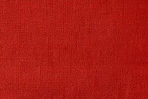 Seamless Dark Red Linen Fabric Texture Background photo