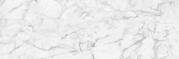 Panoramic White Marble Texture Background for Design photo