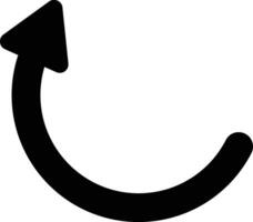 Set of Long arrows icon collection. large black icon with a solid long arrow pointing signs. vector