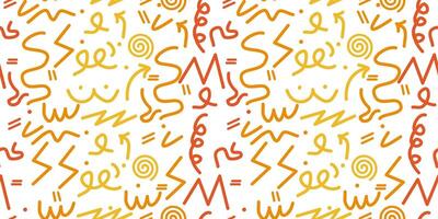 Abstract fun and colorful seamless pattern. kid pattern vector