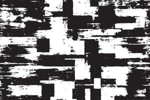 black monochrome grunge texture on white background, grunge overlay background texture vector