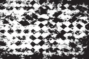 black monochrome grunge texture on white background, grunge overlay background texture vector