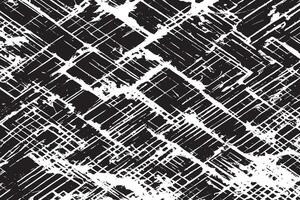 black monochrome grunge texture on white background, grunge overlay background texture vector