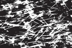 black monochrome grunge texture on white background, grunge overlay background texture vector