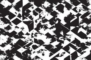 black monochrome grunge texture on white background, grunge overlay background texture vector