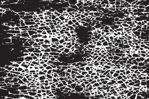black monochrome grunge texture on white background, grunge overlay background texture vector