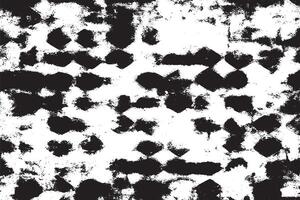 black monochrome grunge texture on white background, grunge overlay background texture vector
