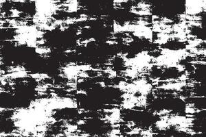 black monochrome grunge texture on white background, grunge overlay background texture vector