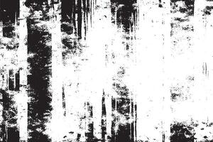 black monochrome grunge texture on white background, grunge overlay background texture vector