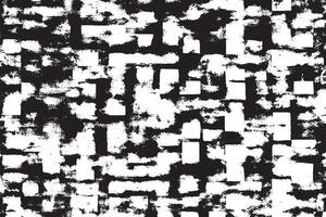 black monochrome grunge texture on white background, grunge overlay background texture vector