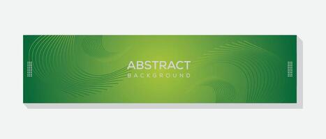 Social media cover banner template with an abstract technology design that is both unique and contemporary vector
