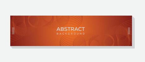 Creative abstract technology social media banner template, Creative colorful background vector