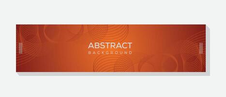 Creative abstract technology social media banner template, Creative colorful background vector