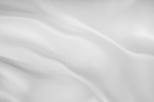 Minimalist White Silk Fabric Texture Background photo