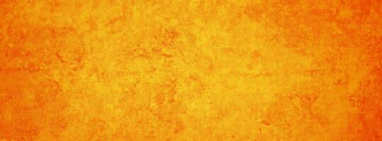 Summer Background Banner with Yellow and Orange Cement Texture Wall photo