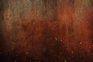 Rustic Copper Surface, Textured Background for Design Projects photo