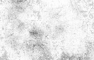 Monochrome Abstract Texture, Grunge Black and White Pattern with Particle Elements and Cracks. photo